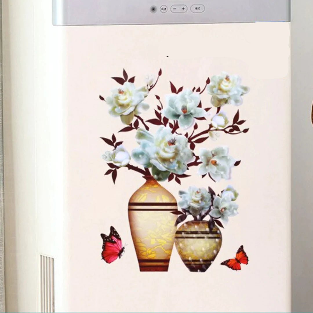 Décoration Murale Florale Élégante