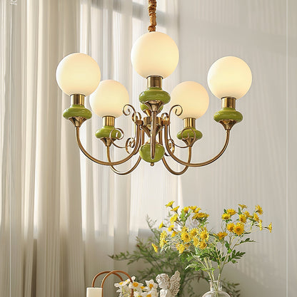 Luminaire Design en Verre et Métal pour Intérieur Élégant - Foivo
