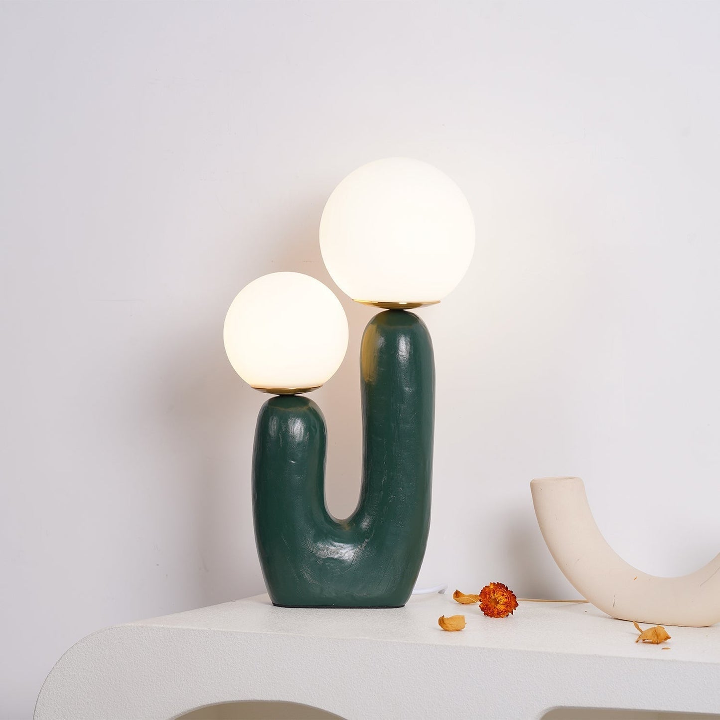 Lampe de Table en Verre Élégante et Design Contemporain