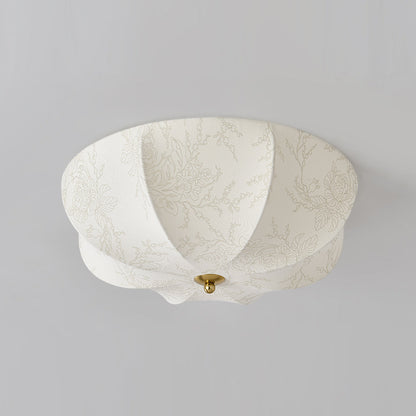 Lampe Tissu Chic Rétro Élégant