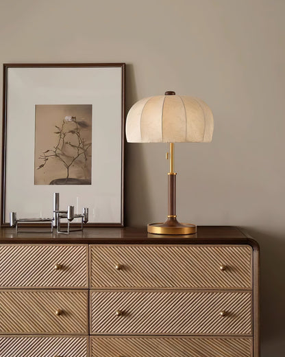 Lampe de Table Design en Lin | Éclairage Doux et Intime