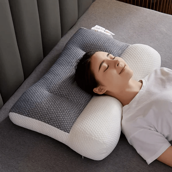 Oreiller Ergonomique Unisexe Soutien Tête et Cou Confortable - Foivo