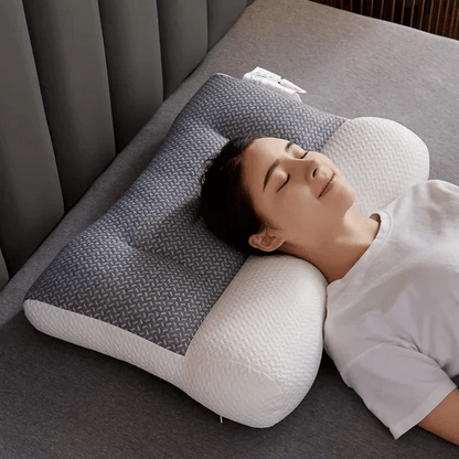 Oreiller Ergonomique Unisexe Soutien Tête et Cou Confortable - Foivo