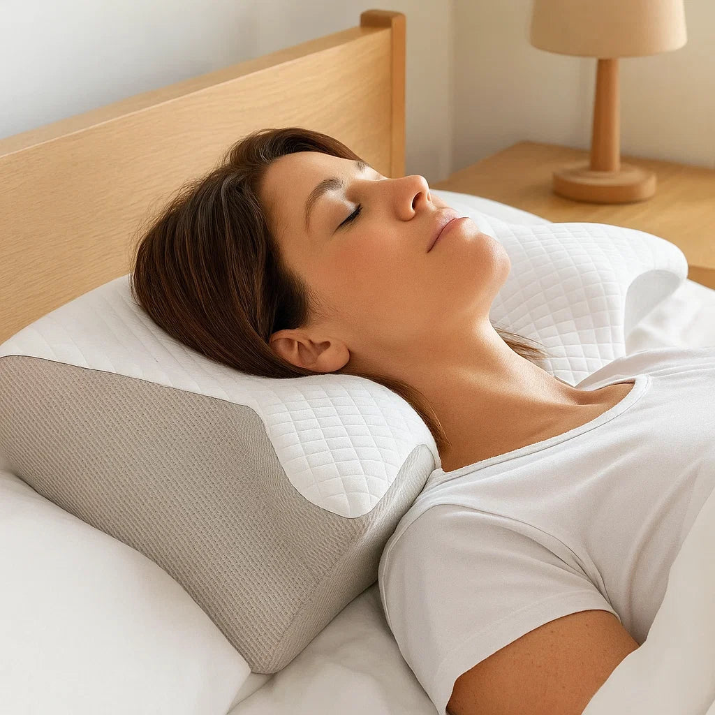 Oreiller Cervical Ergonomique pour un Sommeil Réparateur 2