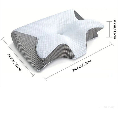 Oreiller Cervical Ergonomique pour un Sommeil Réparateur 4