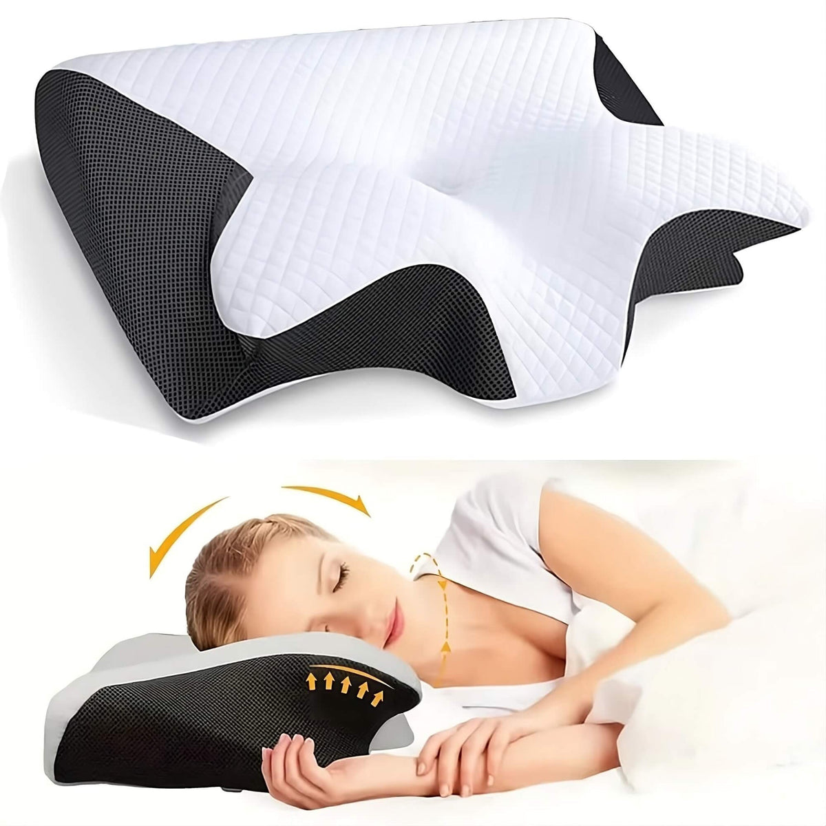Oreiller Ergonomique pour un Sommeil Réparateur 0