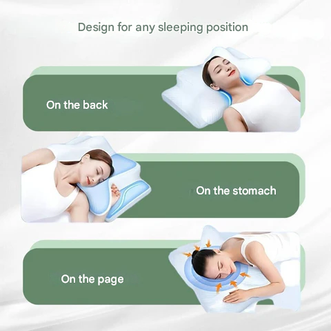 Oreiller Ergonomique pour un Sommeil Réparateur 4