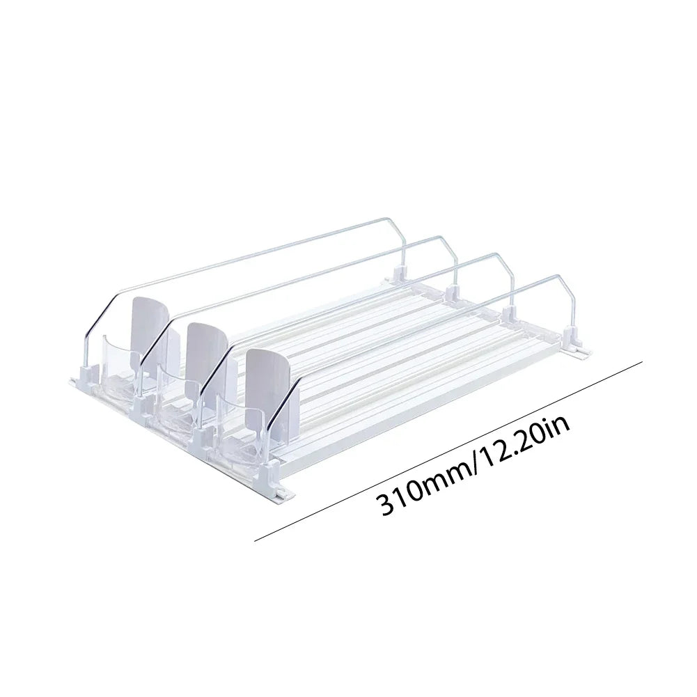 Organisateur Réfrigérateur Réglable en Plastique Compact - Foivo