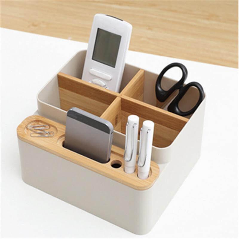 Organisateur de bureau Multifonction Compartiments Design Moderne - Foivo