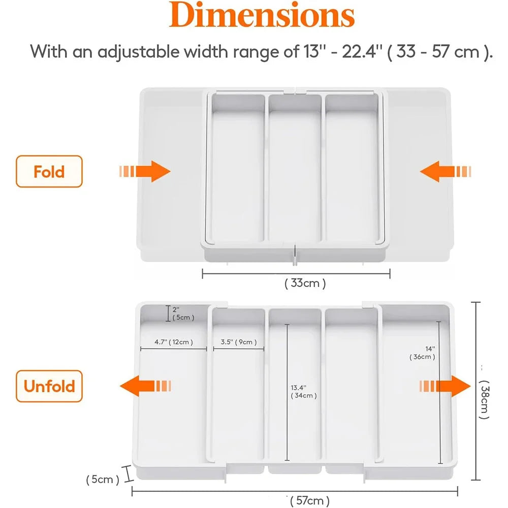 Organisateur de Cuisine Extensible pour Ustensiles 11