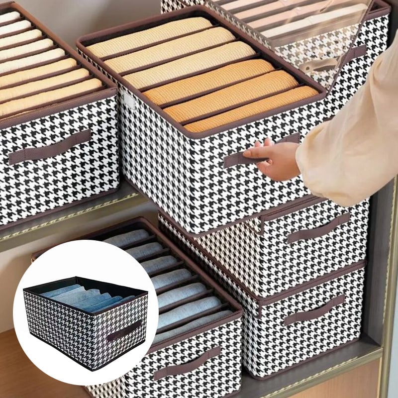 Organisateur de placard Pliable en Tissu pour Jeans - Foivo
