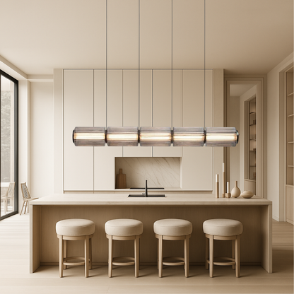 Luminaire Suspendu Verre Élégant LED