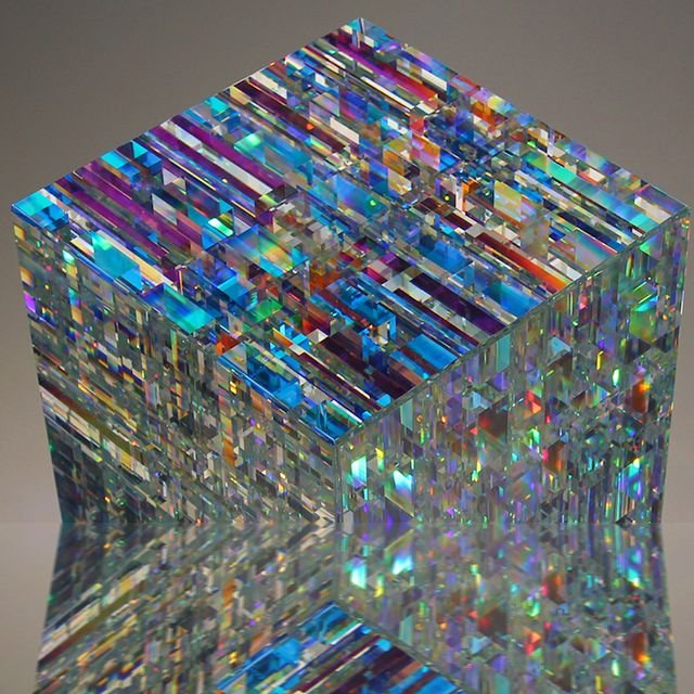 Ornements Cubiques Colorés Pour Décoration Intérieure 2