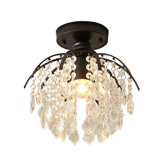 Lustre Cristal Chic pour Séjour - Foivo