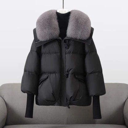 Manteau Femme Hiver Léger | Douillet avec Capuche Amovible - Foivo