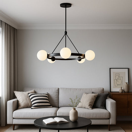 Luminaire Nordique 5 Bras Élégant - Foivo