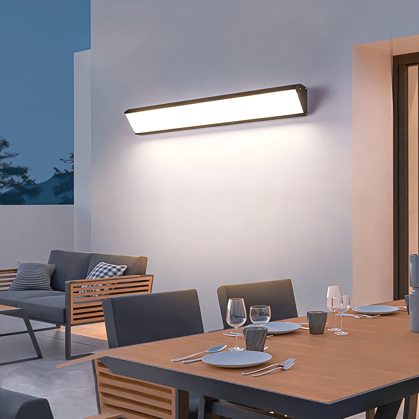 Lampe Murale LED Extérieure Aluminium Étanche