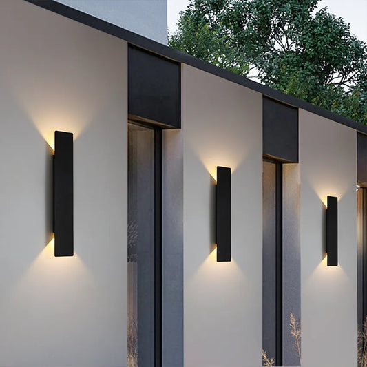 Lampe Murale Étanche Aluminium Extérieur - BlxckFR