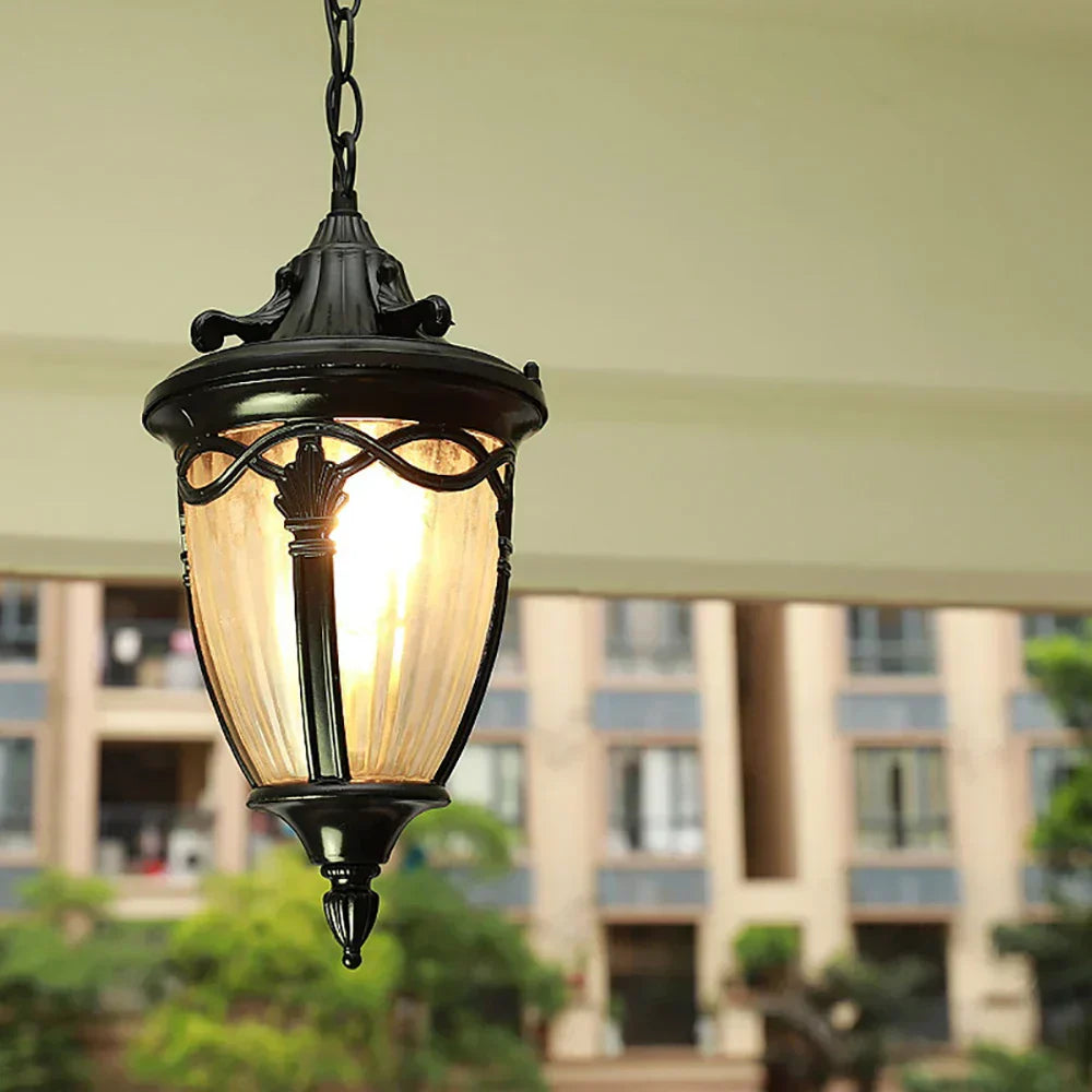 Luminaire Suspendu Vintage pour Extérieur | Guirlande de Lumières LED Imperméable - Foivo