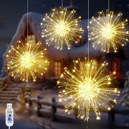 Guirlandes de Noël Extérieures LED Féeriques Suspendues - BlxckFR