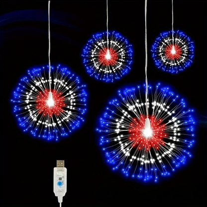 Guirlandes de Noël Extérieures LED Féeriques Suspendues