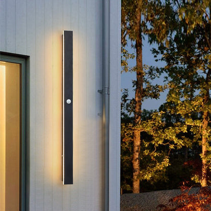 Lampe Exterieur LED Murale | Design Moderne en Noir Laqué