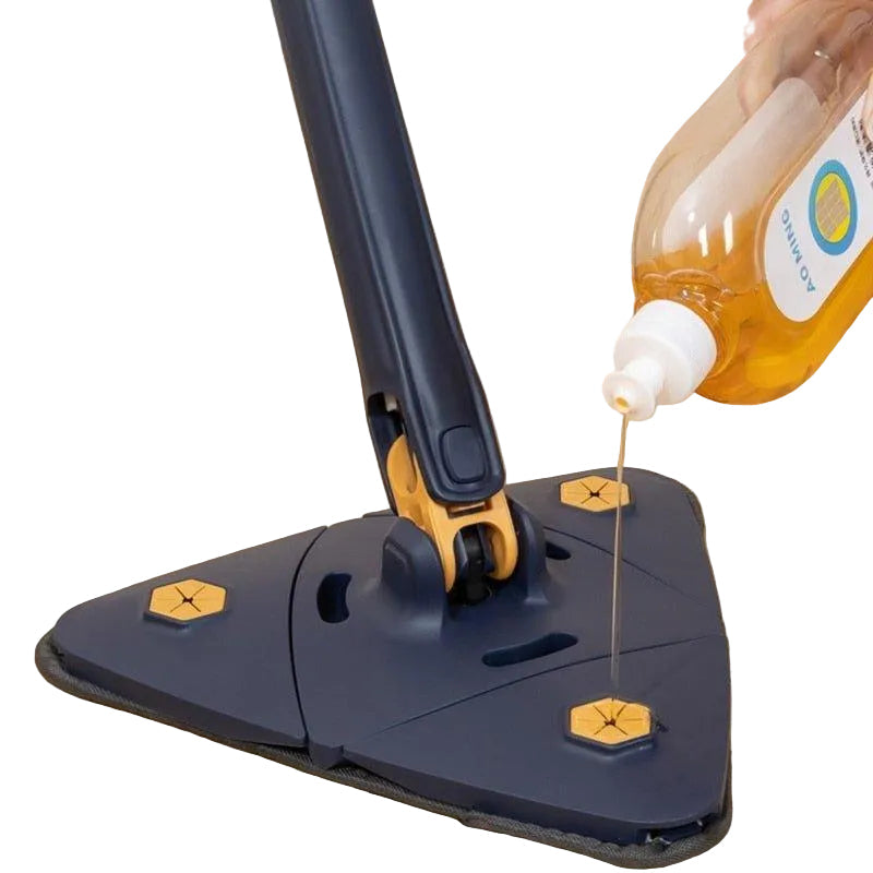 Outil de nettoyage rotatif avec poignée télescopique ergonomique - Foivo