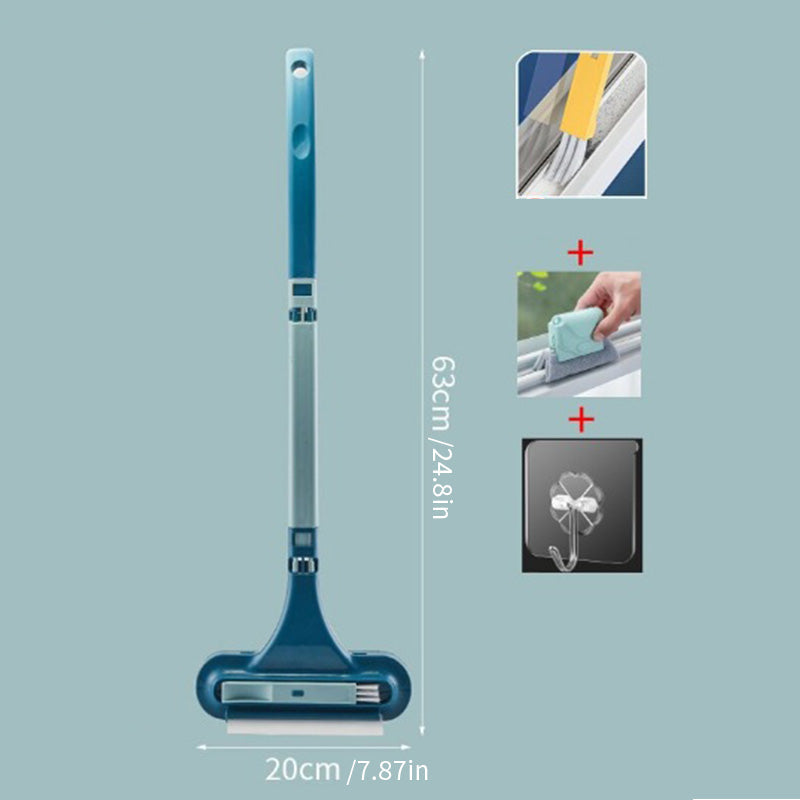 Outil de Nettoyage de Vitres à Double Tête Ergonomique 10