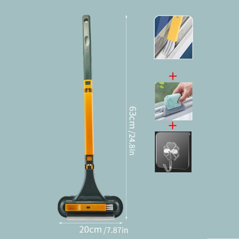 Outil de Nettoyage de Vitres à Double Tête Ergonomique 11