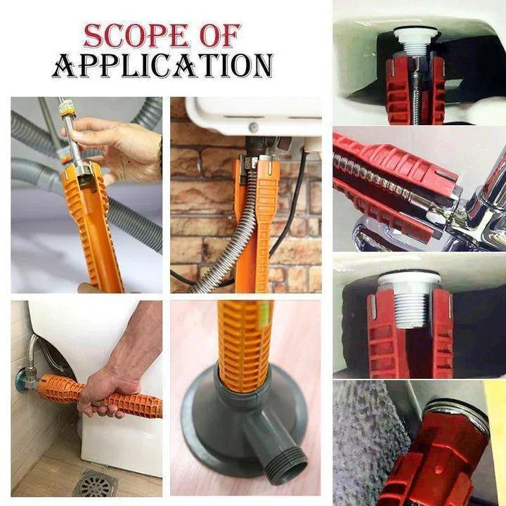 Outil de Plomberie Multifonction Compact 5