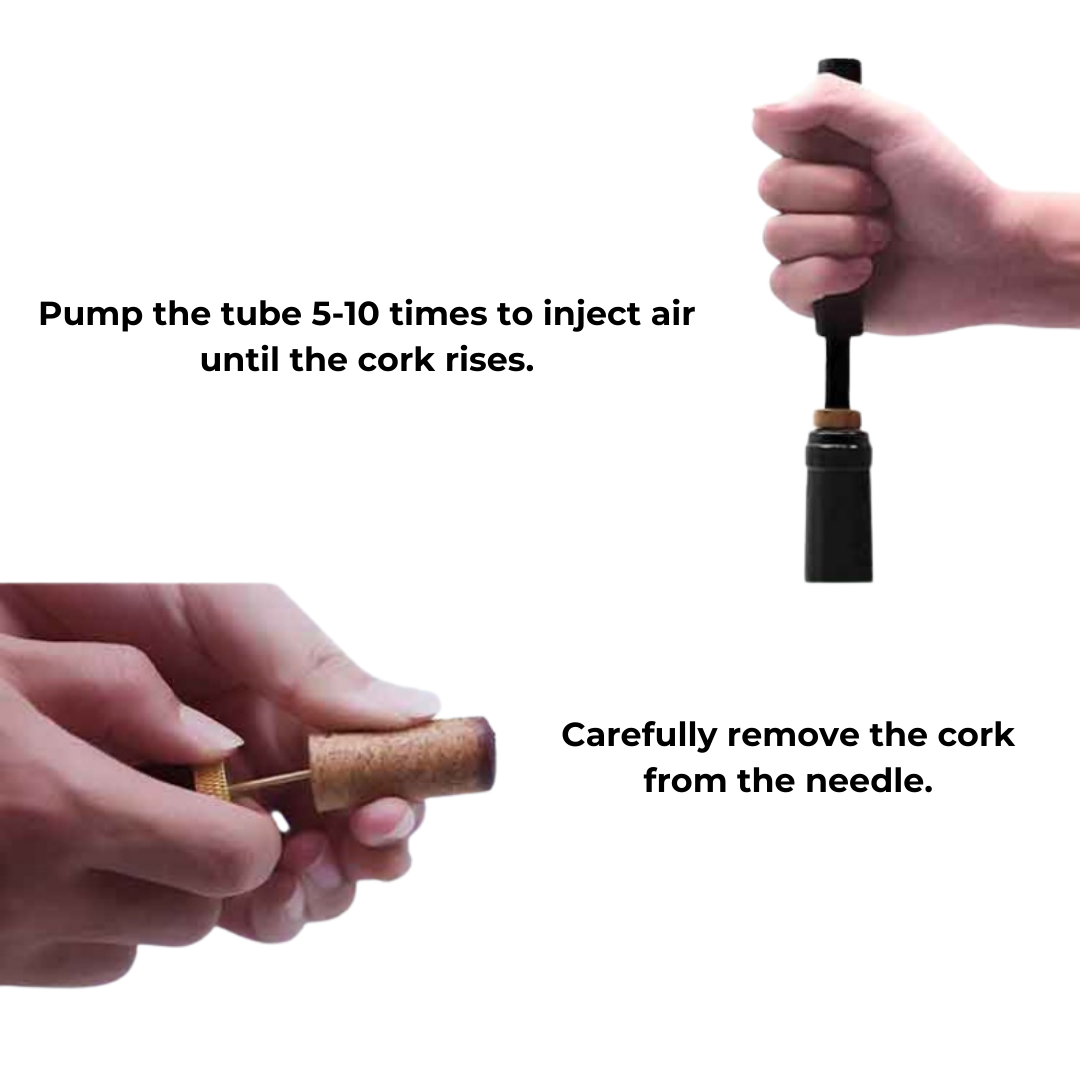 Ouvre-bouteille à pression d'air 5