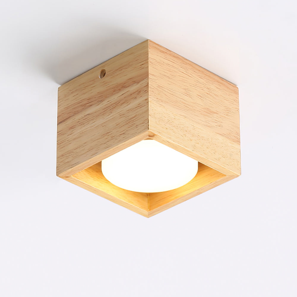 Lampe Plafond Bois Chauffe Moderne Énergie Économique