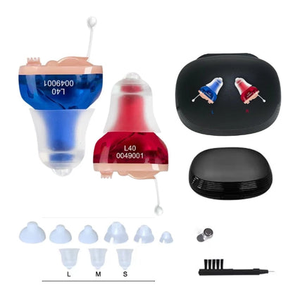 Aides Auditives Discrètes à Pile avec Son Clair