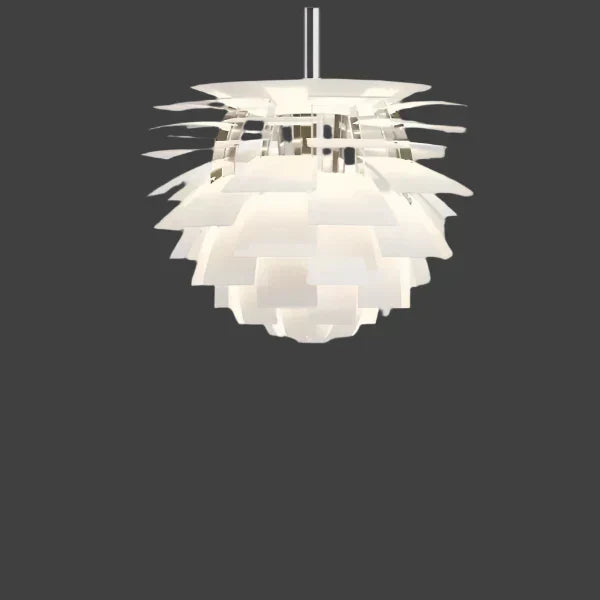 Luminaire LED Sculptural Métal Chic