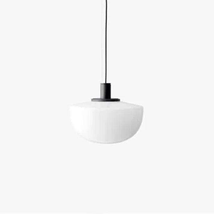 Lampe Suspendue Chic en Verre et Acier pour Salle à Manger