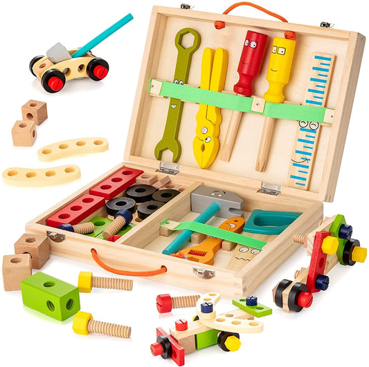 Boîte à Outils Colorée Éducative pour Enfants - BlxckFR