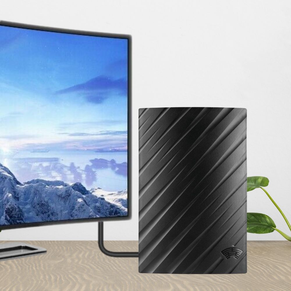 Antenne TV Intérieure 4K Grande Portée - BlxckFR