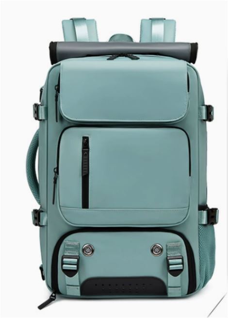 Sac à dos de voyage Unisexe Étanche avec port USB et compartiment