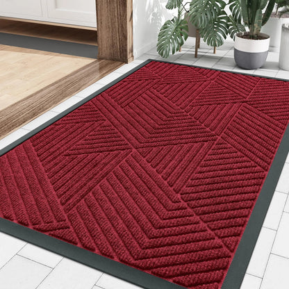 Paillasson Antidérapant Absorbant Intérieur Extérieur 60x40 cm