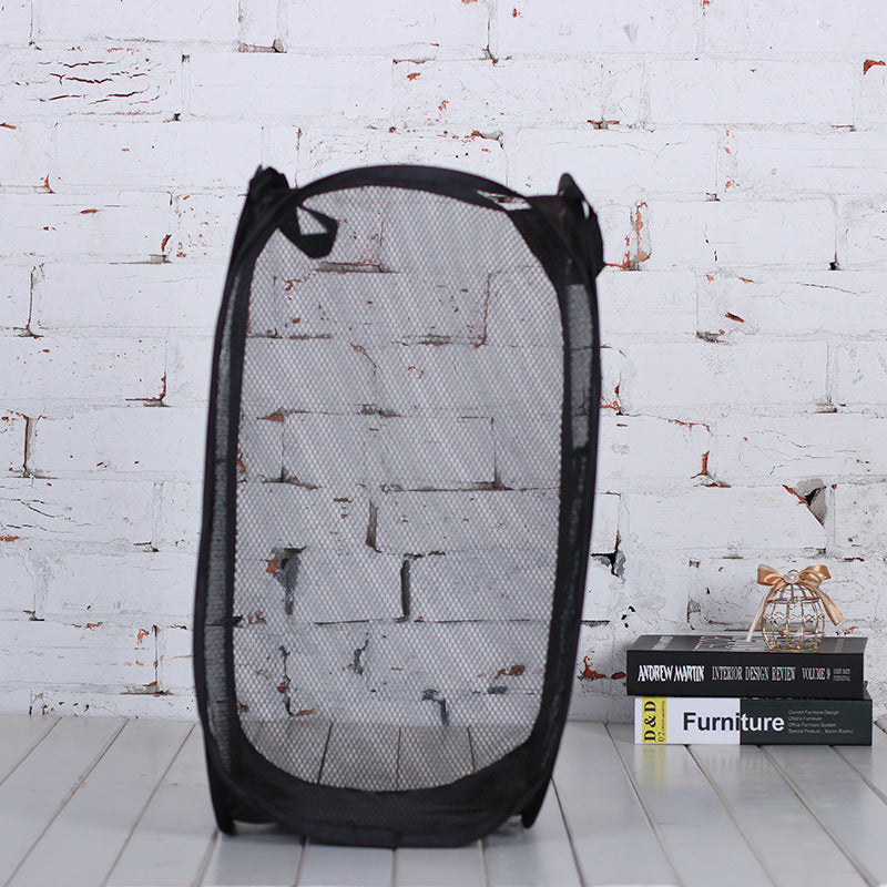 Panier à Linge Pliable et Portable pour Maison Rangement Pratique 2