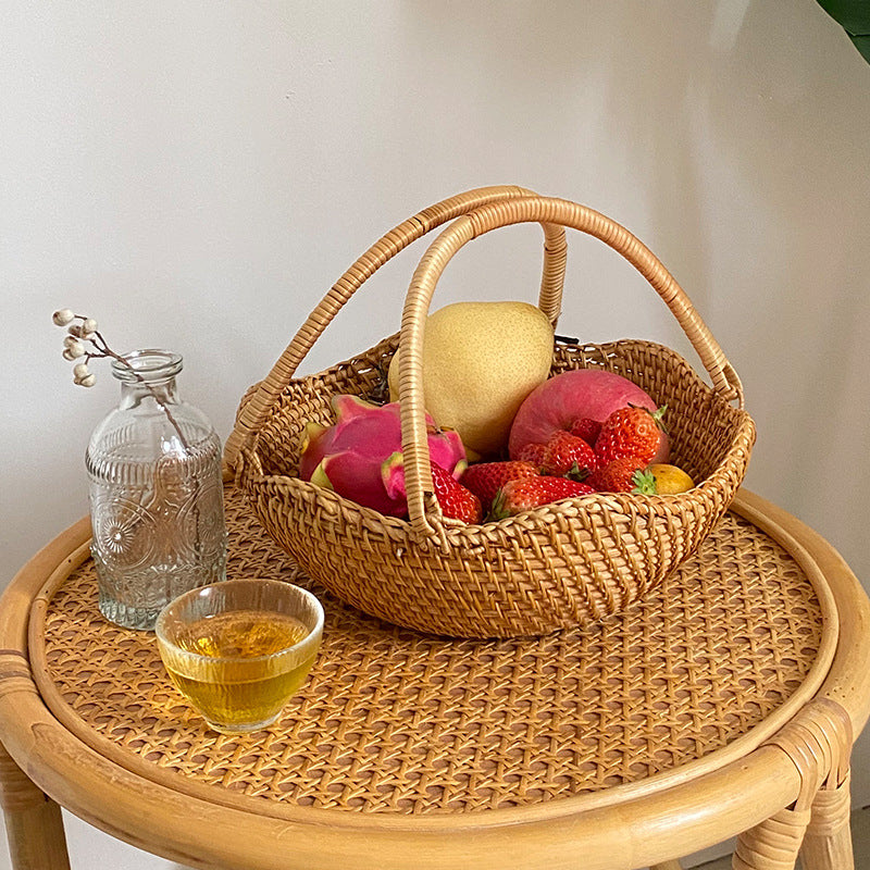 Panier à Provisions Tissé à la Main pour Femmes 1