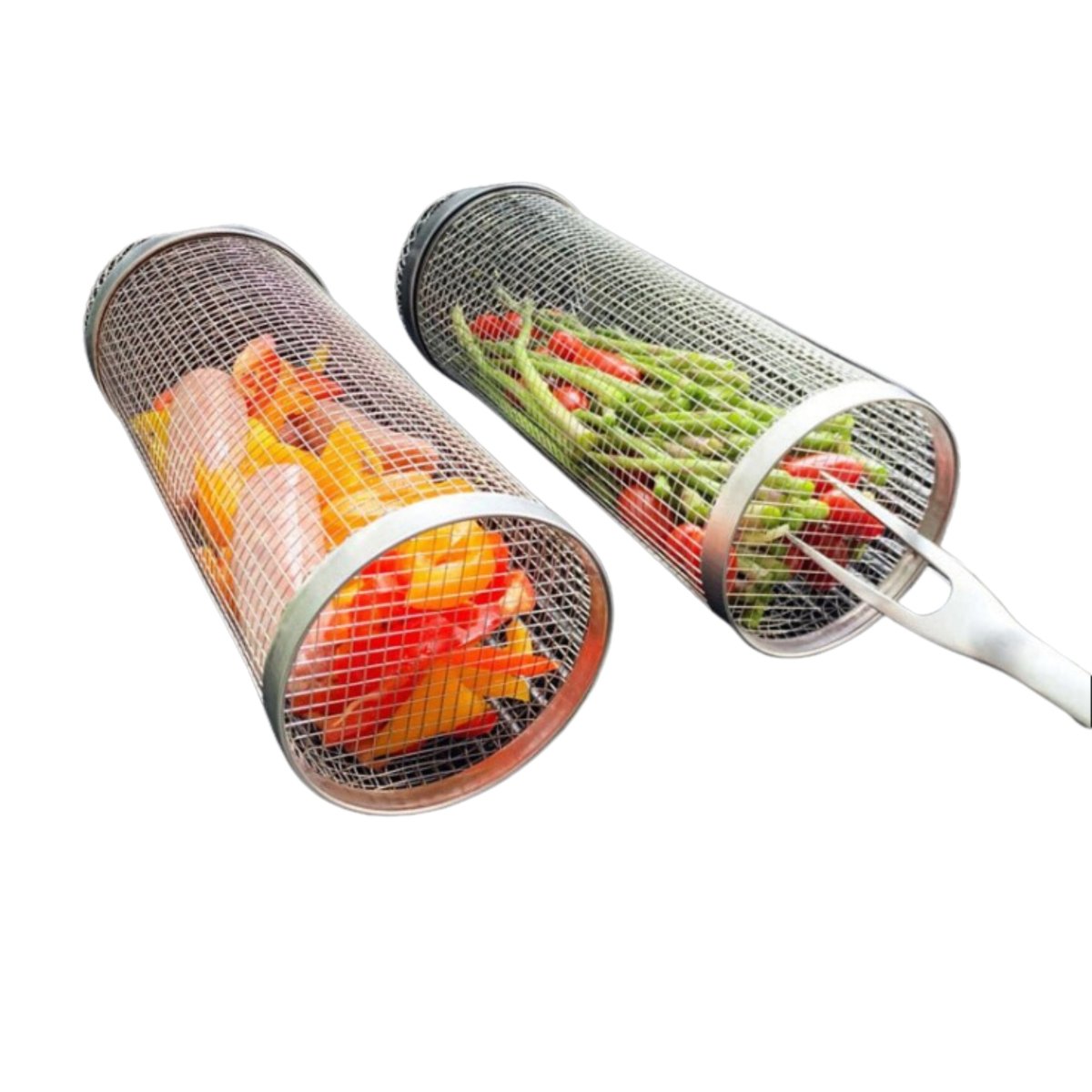 Accessoire Barbecue Panier Gril Multifonction Acier - Foivo