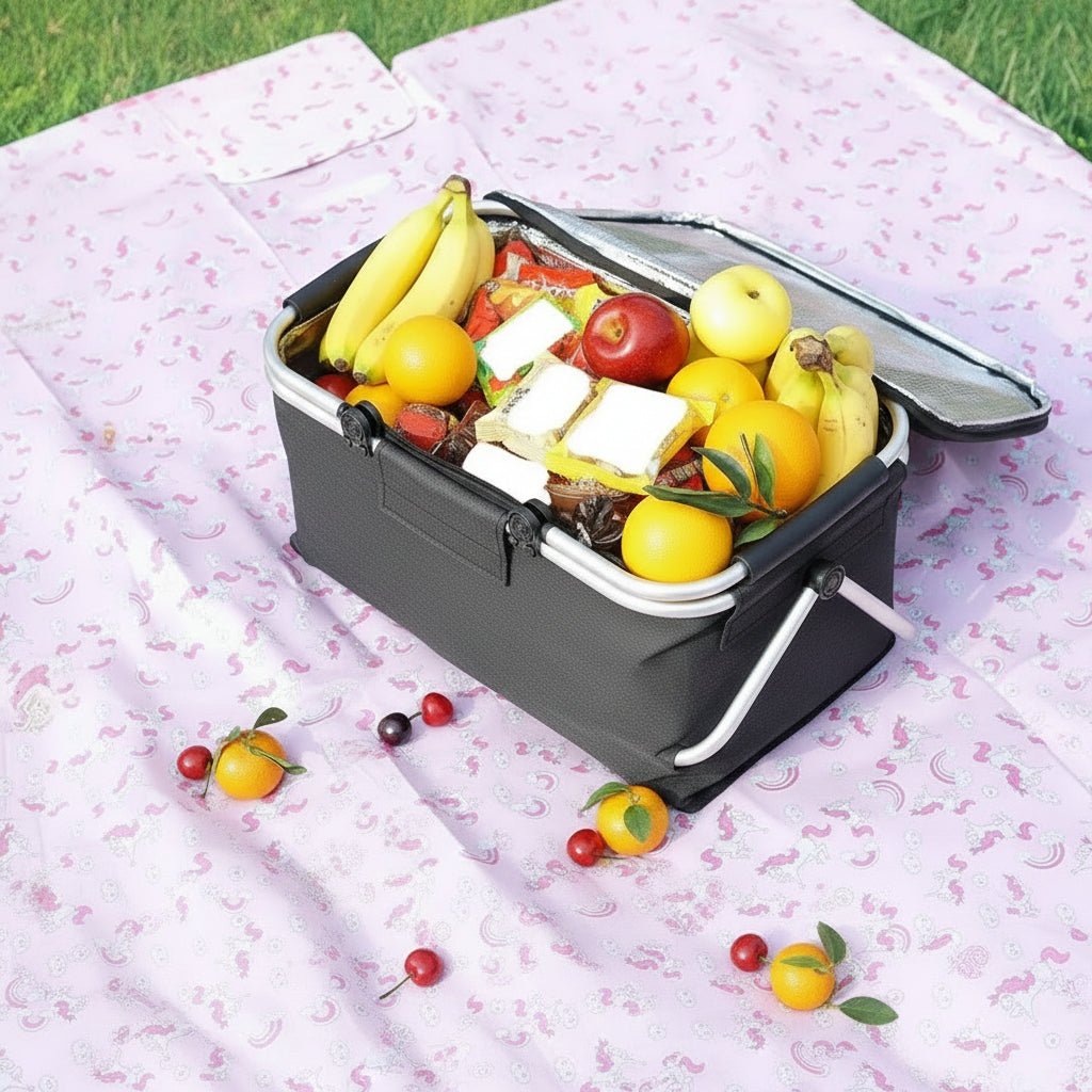 Panier de Pique-Nique Pliable Pratique 4