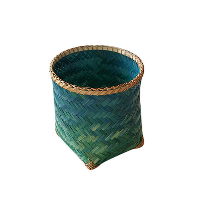 Panier de rangement carré en tissu rigide pratique - Foivo