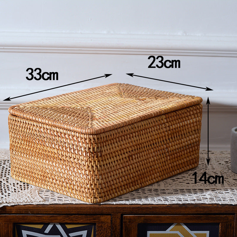 Panier de rangement rectangulaire pour femme 2