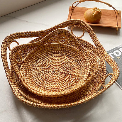 Panier en Rotin en Forme de Cœur pour Femme 2