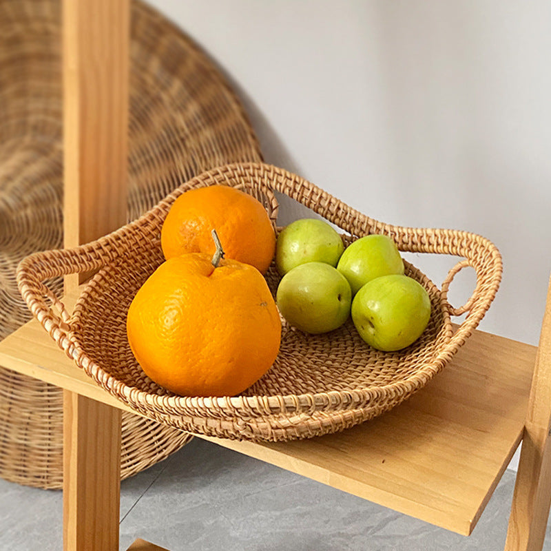 Panier en Rotin en Forme de Cœur pour Femme 3