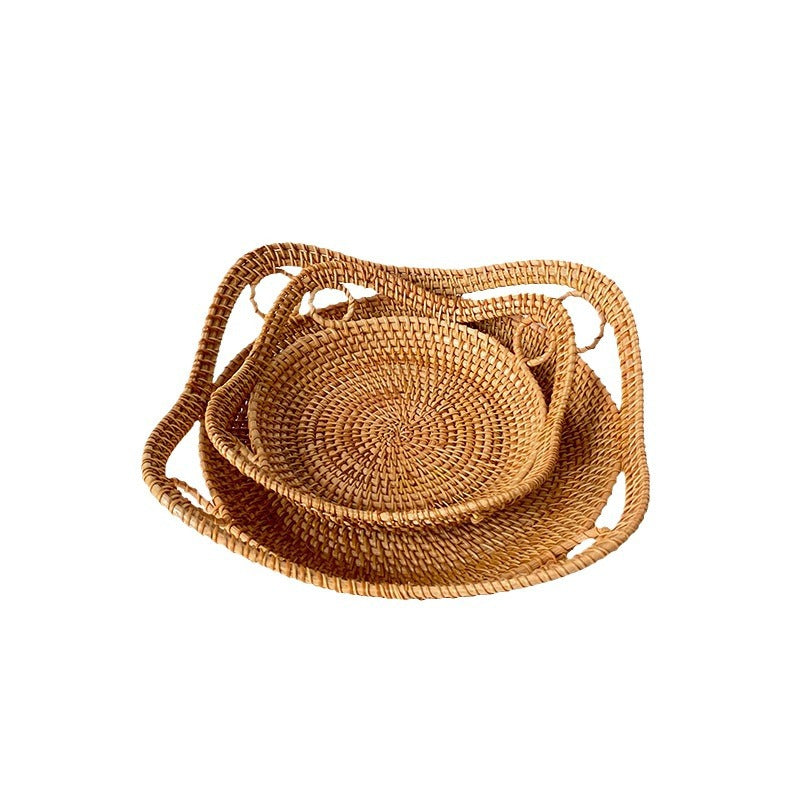 Panier en Rotin en Forme de Cœur pour Femme 4
