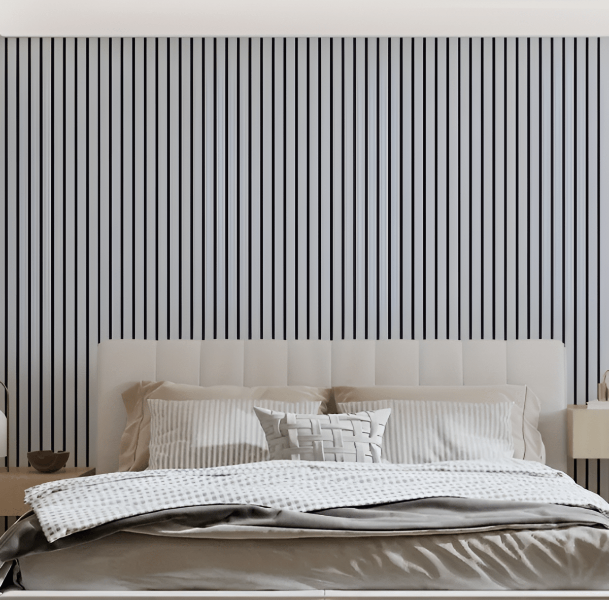Panneau Mural Décoratif 3D Autocollant Design Moderne pour Intérieur 3