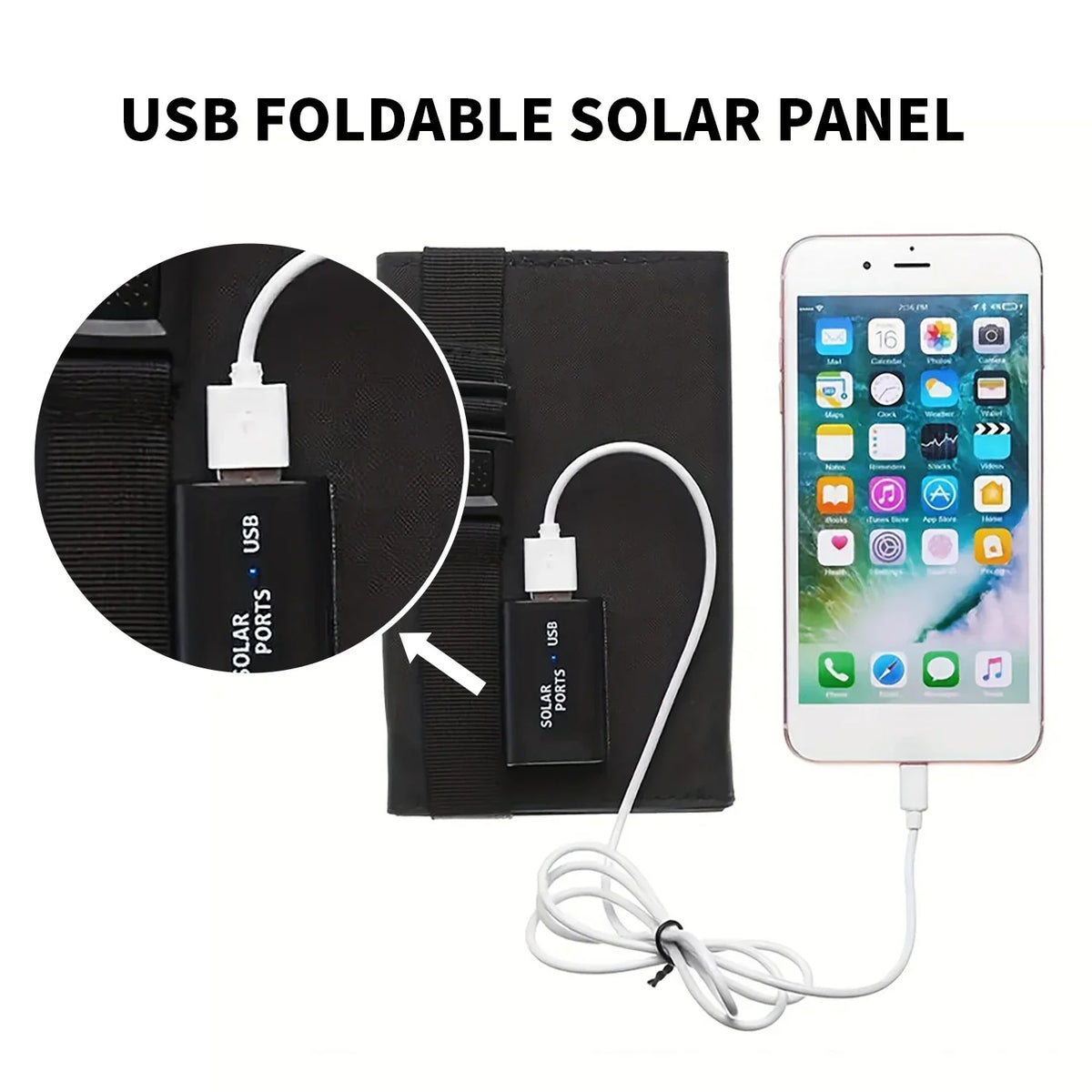 Panneau Solaire Portable 60W Pliable 3